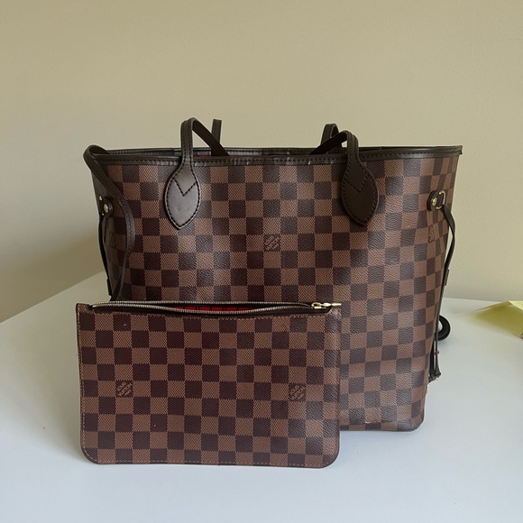 Louis Vuitton Damier Ebene Neverful MM - Picture 1 of 5